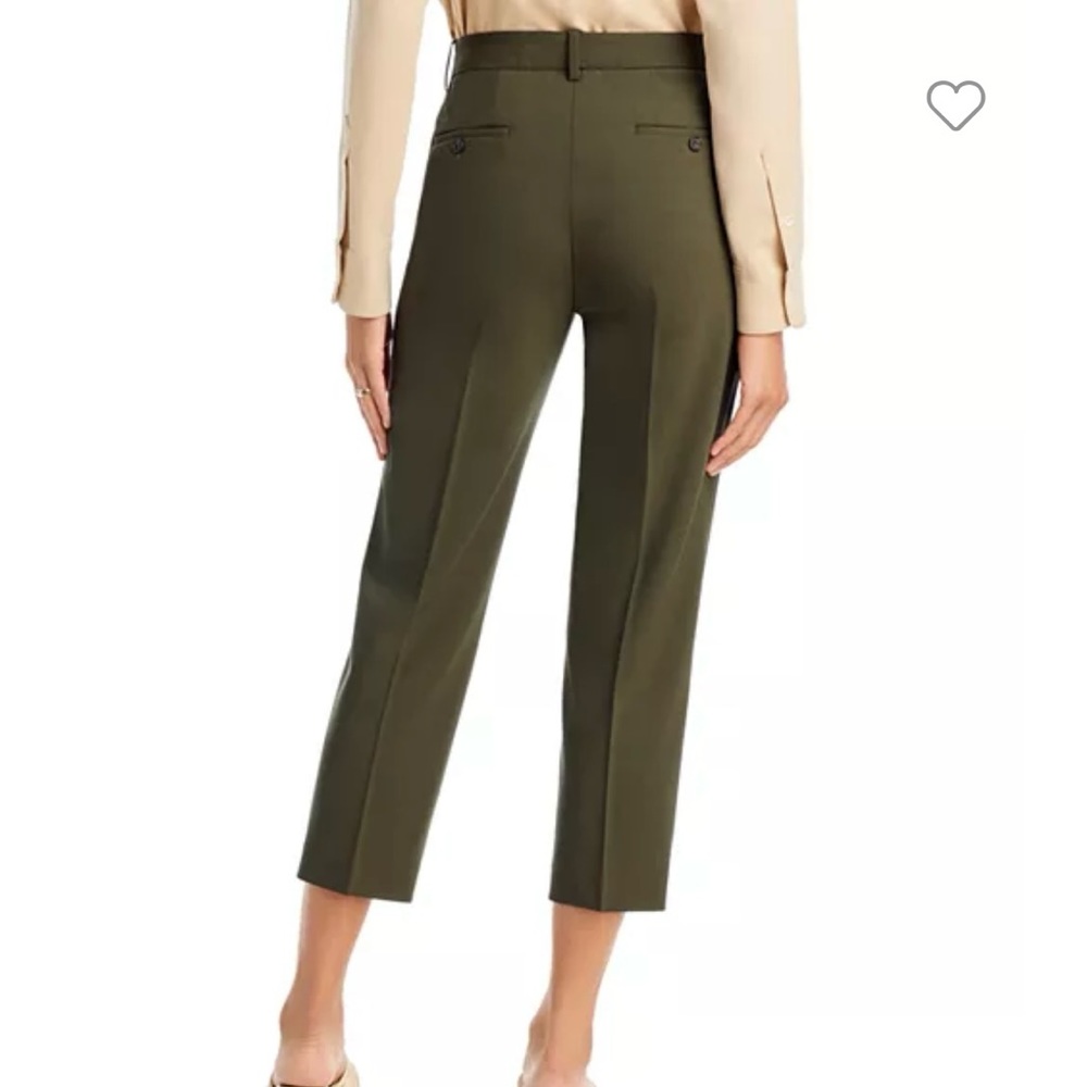 THEORY Trecca Wool-Blend Cropped Pants